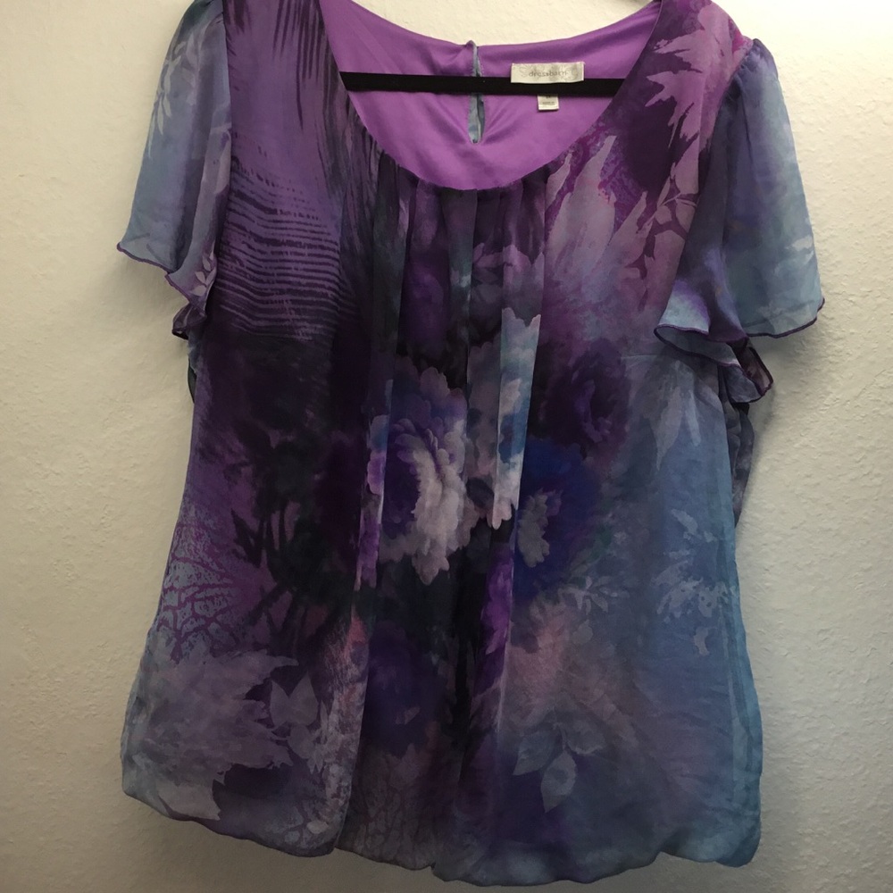 Beautiful Purple Blouse